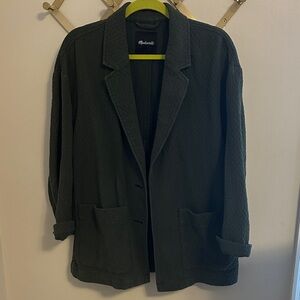 Madewell size large quilted blazer